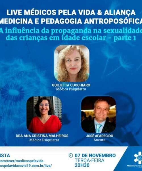 O MPV e a Aliança MPA debatem a Integração Família Escola e a interferência da propaganda na sexualidade infantil – Terça-feira (7) às 20h30