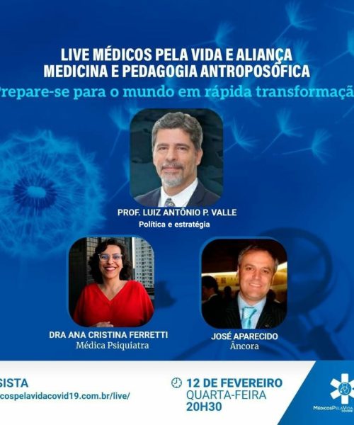 Lives Especiais MPV e AM&PA desta quarta-feira (12) às 20h30 vai falar sobre uma revolução que está em curso: “Preparando para o mundo em rápida transformação”