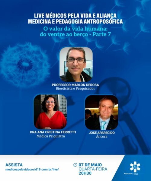 O MPV e Aliança M&PA seguem com a série especial “O Valor da Vida Humana: Do Ventre ao Berço” – 7º episódio – Aspectos culturais e dignidade da vida humana – quarta-feira (07) às 20h30