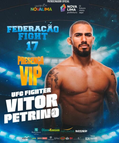 Nova Lima será palco do Federação Fight 17 neste sábado (31/maio) – Maior evento de MMA de Minas Gerais