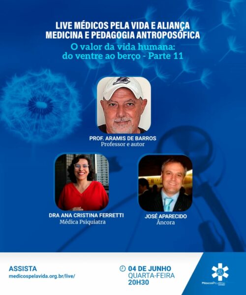 O MPV e a AM&PA seguem na série especial “O Valor da Vida Humana: Do Ventre ao Berço”- O Aborto e o Neopaganismo Ocidental é o 11º episódio – Quarta-feira (04/06) às 20h30
