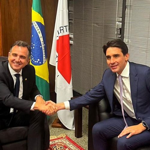 Rodrigo Pacheco se reúne com ministro para viabilizar aeroportos em Minas Gerais 