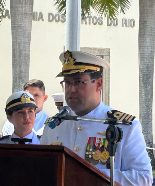 A Capitania dos Portos do Rio de Janeiro tem novo comandante, o CMG LUCENA Navaes