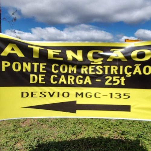 SINFERSI e FIEMG cobram do DNIT solução para restrição de carga na ponte da BR&365, em Pirapora (MG) 