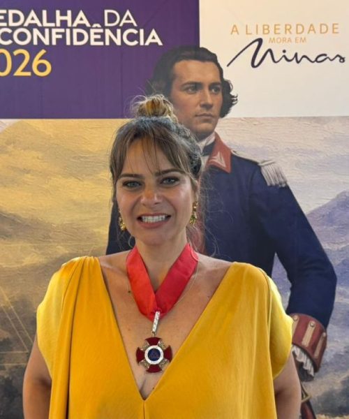 Bárbara Botega, ex-secretária no governo Zema é agraciada com a Medalha da Inconfidência