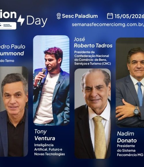 Sistema Fecomércio MG, Sesc e Senac realizam Innovation Day, para debater transformações do comércio 