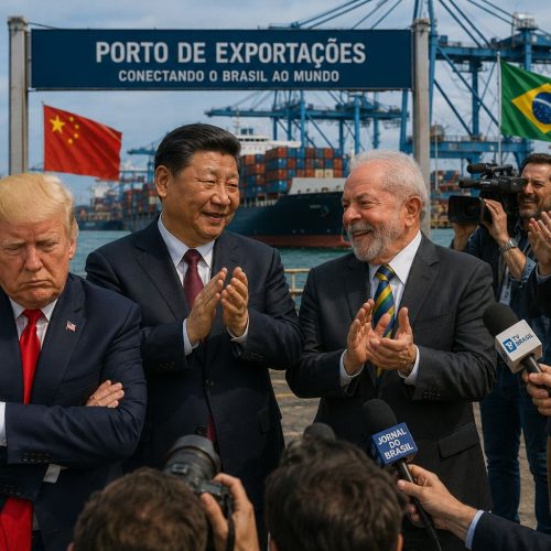 Imprensa brasileira: Dois pesos, duas medidas no debate sobre as tarifas internacionais – EUA x China