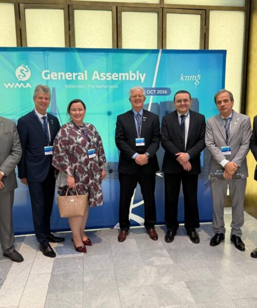 AMB representa a medicina brasileira em assembleia mundial nos Países Baixos