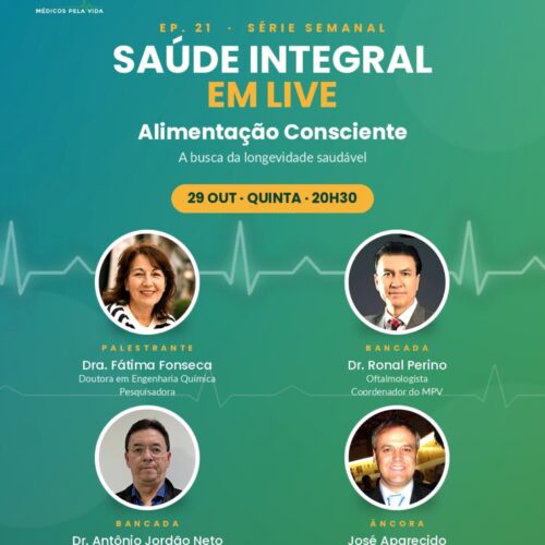 Live MPV e Aliança Antroposófica – Quarta-feira (28/10) às 20h30. “A Humanidade em risco: Quais são os limites da interação Homeme IA?” Professor Luiz Antônio Peixoto Vale e a Dra. Ana Cristina M. Ferretti.