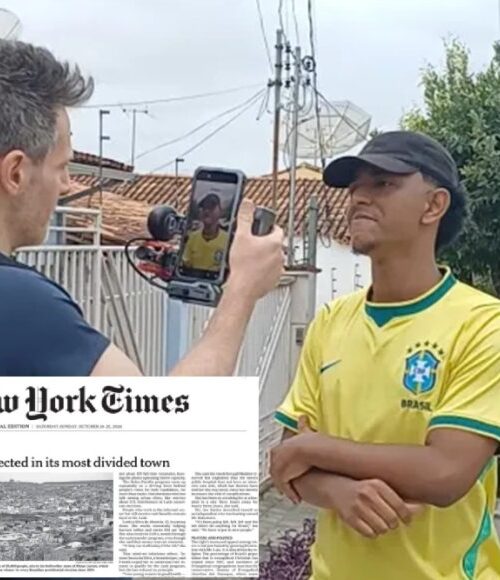 Polarização em Nanuque ganha página no NYT 